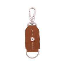 Load image into Gallery viewer, Double Pistol Concho Key Chain - Brown

