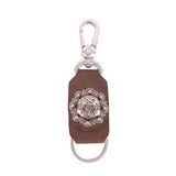 Load image into Gallery viewer, Double Pistol Concho Key Chain - Coffee
